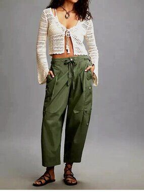 NWOT Anthropologie Pilcro Slouchy Fit Surplus Pants MSRP $138